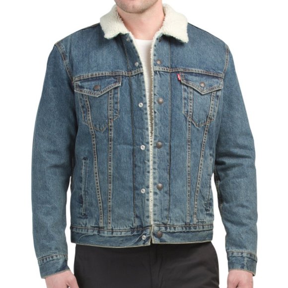 Levi's Trucker Sherpa Jean Jacket size S - Picture 1 of 7